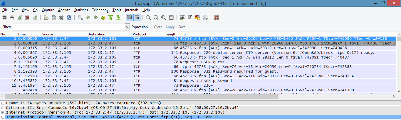 how to analyse wireshark pcap file